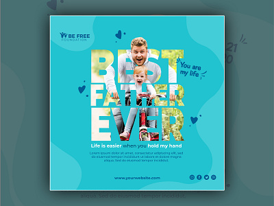 Graphic Father s Day Wish evening event event branding event flyer events everyday father father christmas fathers fathers day fathersday