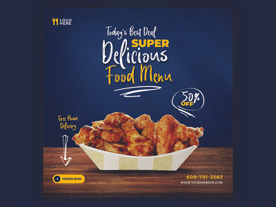 Food menu and restaurant social media graphic banner adobe banner banner ad banner ads banner design branding cartoon cartoon character design flat design flyer food and drink funny character graphic graphics idea photoshop skopurbo social media socialmedia