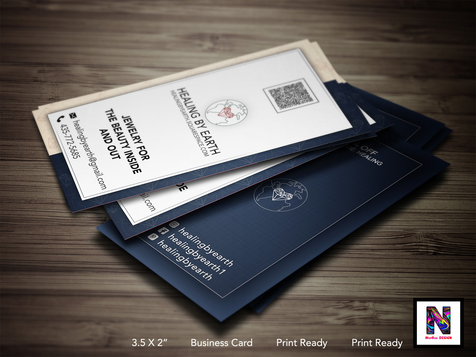 Business Card by NupRas Design on Dribbble