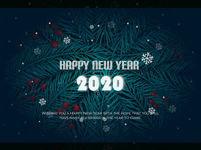 New Year Wish Graphic