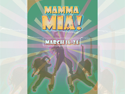Design Poster Mama Mia ! branding caricature cartoon funny character illustration postcard poster poster a day poster art poster collection poster design posters skopurbo social media