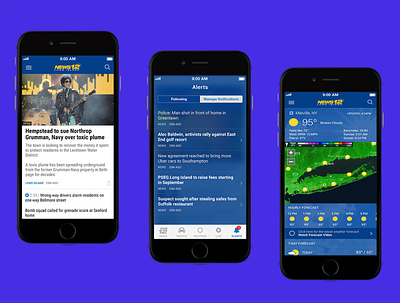 News 12 App app design app ui news app ui