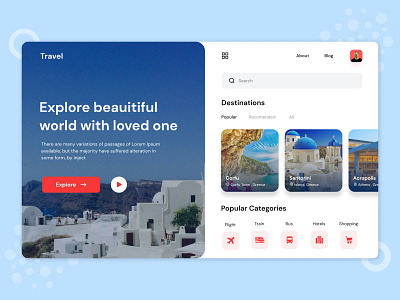 Travel webapp