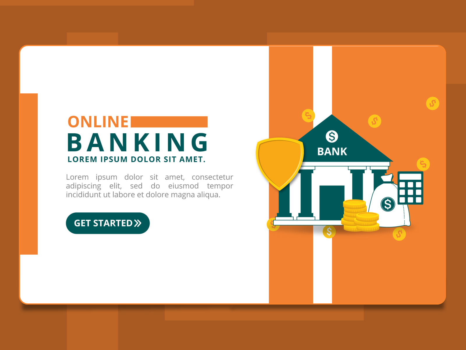 internet banking banner