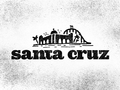 Boardwalk Concept beach boardwalk brand concept giant dipper logo mark ocean santa cruz sip typography