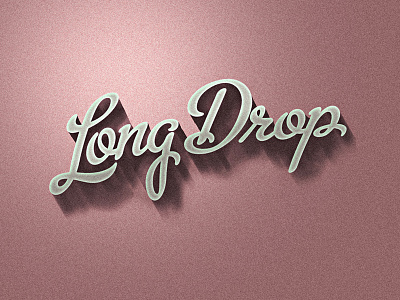 Long Drop Shadow type