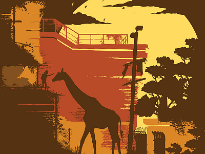 Ellie and Giraffe Alternate Color
