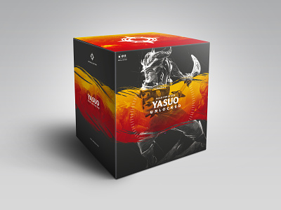 Nightbringer Yasuo Packaging 011 art box consumer products design dieline in house league of legends nightbringer packaging riotgames special edition statue unlocked