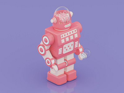 Robot3000 3d 3d art animation app design blender3d c4d character cinema4d design illustration illustrator isometric octane octanerender product design render robot uidesign web design