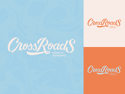 Cross Roads branding custom type design handlettering lettering logo logotype type typography логотип