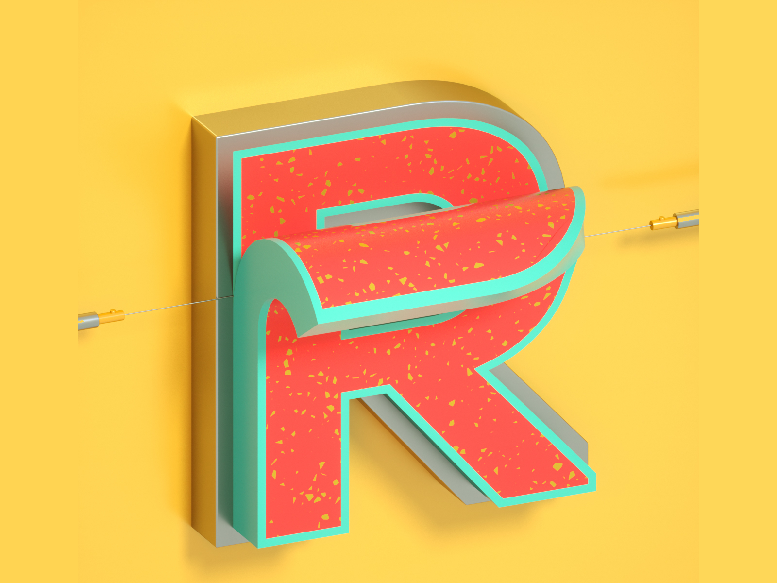 R Slice - Animation by Hasan Mavi on Dribbble