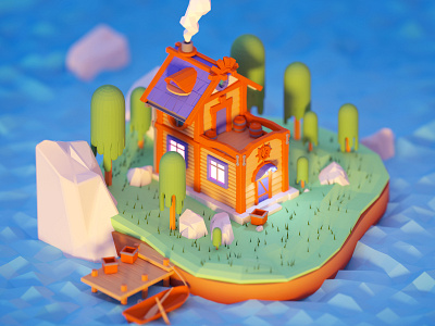 House on an Island