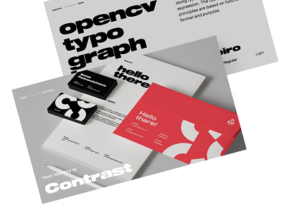 Opencv identity +Animated Logo branding breezy identity opencv