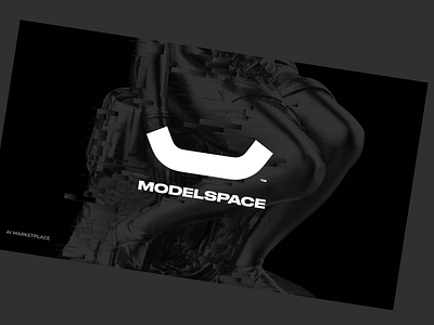 MODELSPACE ai branding breezy logo models render