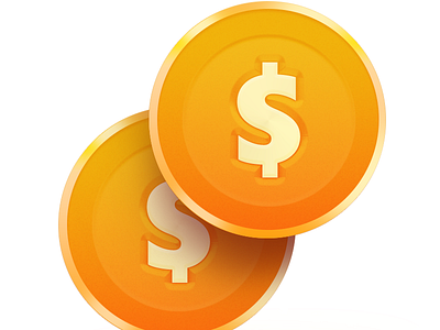 Money coin icon money