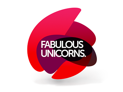 Fabulous unicorns branding fabulous logo