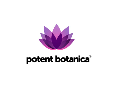 Potent botanica 2 botanic logo plant