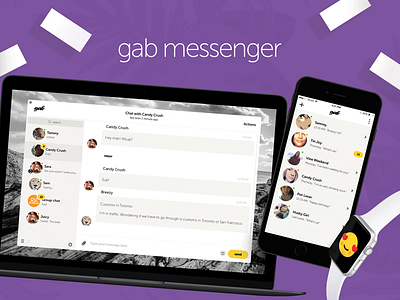 Gab app ios mac messenger