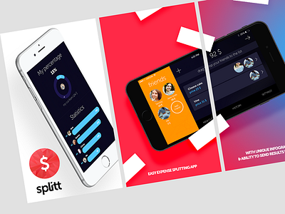 Splitt appstore screenshots