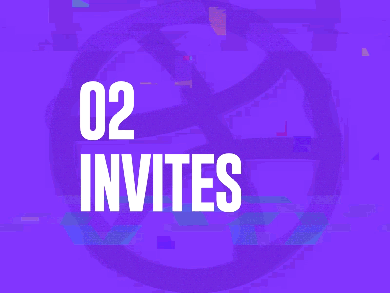 2 Invites breezy dribbble invites
