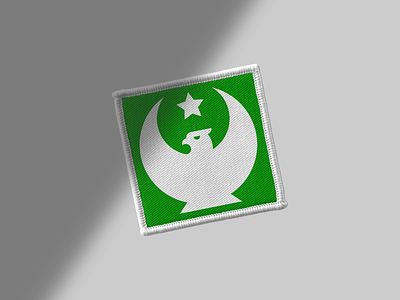 For Freedom Patch crescent design eagle emblem exhibition freedom fusion green history islam logo mark poland solidarity star symbol tolerance vector white wings