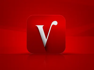 Veronica Magazine TV App Icon android ipad iphone mobile mobtzu programming guide social ui web