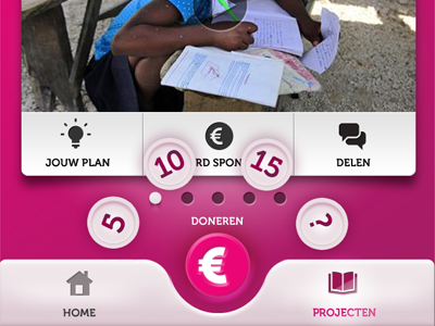 Charity App concept design app mobile mobtzu ui