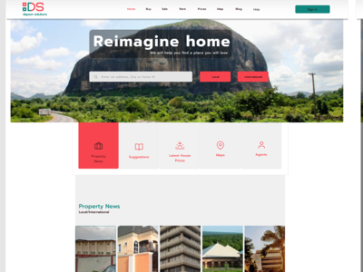 Web home page