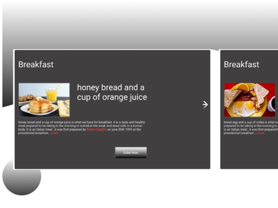 Order your breakfast online