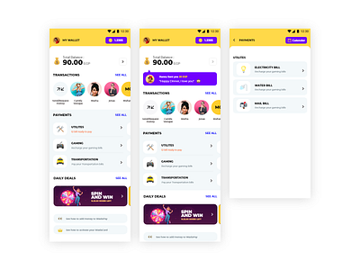 Wasla Payment Process app design illustration pay payment payment app payments ui ui ux ui design uidesign uiux ux ux ui wallet wallet ui walletapp