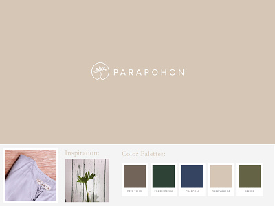 PARAPOHON Logo - Sustainable Menswear Fashion Brand branding fashion logo fashion logos icon icon mark logo logo mark menswear logo tree logo