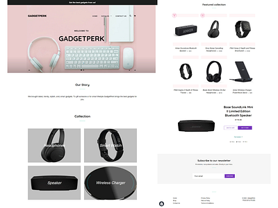 Drop Shipping Shopify Store Design - Niche: Gadget design dropshipping store shopify shopify store