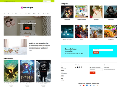 Shopify Bookstore Design design shopify shopify store