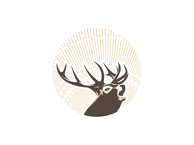 deer2 adobe illustrator deer deer head deer illustration deer logo for sale graphic design illustration logo design vector