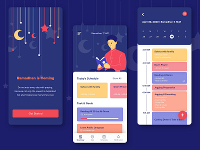 Ramadhan App UI Design