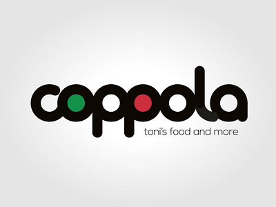 Restaurant Coppola logo branding logo typography vector