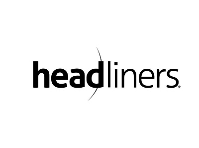 Headliners Hair Salon logo branding icon illustration logo typography vector