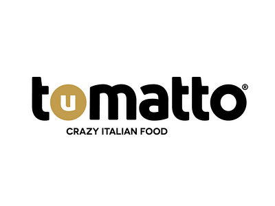 Tomatto Italian Restaurant branding icon illustration logo typography vector