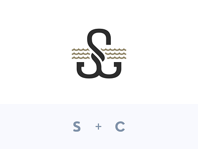 Spice Captain | Logo anchor c captain fitness herbs minimal monogram s logo spice strong waves