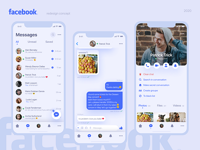 Facebook messanger redesign