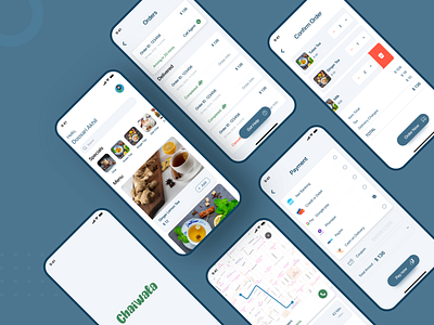 ChaiWala - Delivery App app app design branding delivery app design food app minimal uidesign