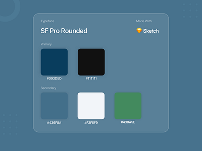 Colour Pallet app app design colors colour palette typogaphy ui