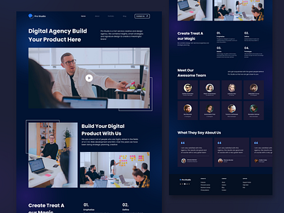 Digital Agency - Landing Page