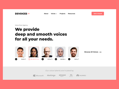 DSVOICES - Web UI