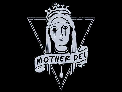 Working on Mother Dei logo.. rock band from bologna!!