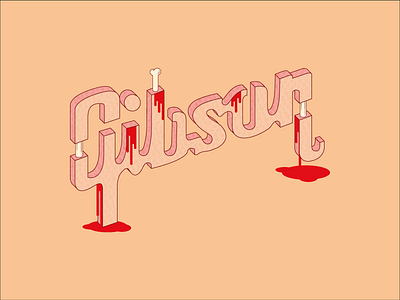 Flesh & Bones Famous Logos - 2 - Gibson