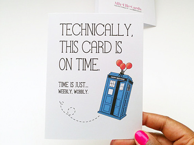 Doctor Who Belated Birthday Card allyellecards belated birthday blue doctor who dr who greeting card tardis time travel