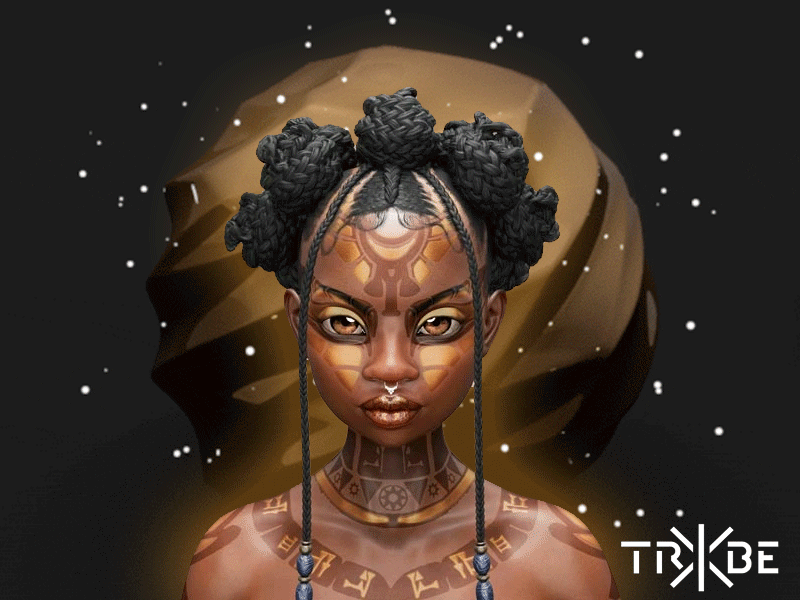TRIBE X | Bronze Belle afrofuturism nft queen rebound thrive tribe tribe x
