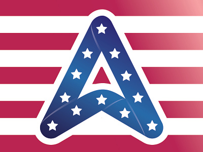 Happy Veteran's Day american logo stars stripes veterans day