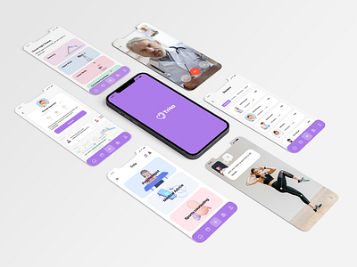 Medical AR Application app design doctor interaction design medical patient product design ui ui design uiux user experience